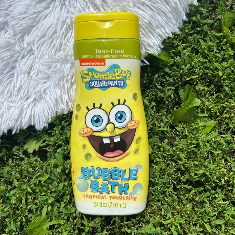 Nickelodeon Kids SpongeBob SquarePants Tropical Tangerine Bubble Bath NEW HTF